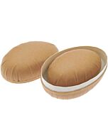 Papier machee eieren van Rico Design wit