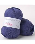Phildar Phil Coton 2 kl.102 Encre katoen