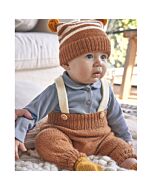 Phildar baby broekje met bretels breien (200, m34)