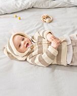 Phildar baby gestreept jasje breien van Cabotine
