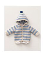 Phildar baby gestreept vestje breien van Phil Cabotine (196, M35)