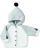 Phildar baby jasje breien van Phil Gourmand en Partner 6 