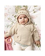 Phildar baby jasje met capuchon breien van Cabotine (196, m5)