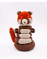 Phildar vossen knuffel haken van Phil Coton 3 (230, M17)