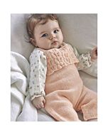 Phildar baby kruippakje breien en haken van Phil Merinos 3,5 (200, m17)