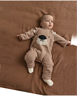 Phildar baby kruippakje breien van Phil Lambswool (245, m26)