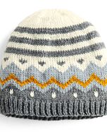 Phildar baby mutsje breien van Super baby en Lambswool