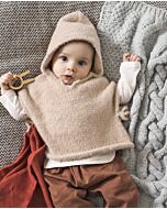 Phildar baby poncho breien van Phil Romance