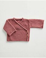 Phildar baby truitje met overslag breien van Super Baby (254,m4)