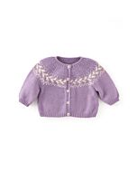 Phildar baby vestje met motief breien van Partner 3.5 (215, m5)