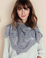 Phildar dames sjaal haken van Phil coton 3