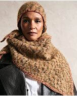 Phildar dames beanie en sjaal haken van Phil Leo en Phil Merinos 3,5 (279,m18c)