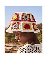 Phildar dames hoed haken van Coton 4 (213, m11)