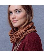 Phildar dames snood breien van Merinos 6 en Phil Brillant