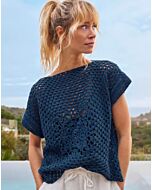 Phildar dames top haken van Phil Rustique (213, m36)