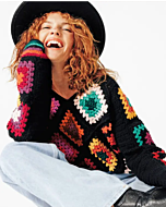 Phildar dames trui haken van Partner 3,5 (220,m11)