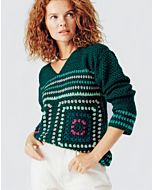 Phildar dames trui haken van Partner 3,5 (220, m21)