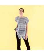 Phildar dames truitje om te haken met de guimpevork van Phil Matelot