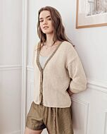 Phildar dames vest breien uit boek 183 model 4 