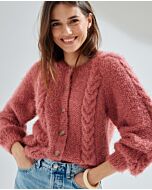 Phildar dames vest breien van Beaugency (244, m20a)