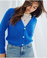 Phildar dames vest breien van Phil Mohair Cotton (255, m17)