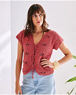 Phildar dames vest haken van Phil Rustique (257,m15)