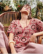 Phildar dames vest met granny squares haken van Phil Rustique (257, m14)