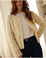 Phildar dames vest met nopjes breien van Phil Chic & Phil Chic Lurex (249,m6)