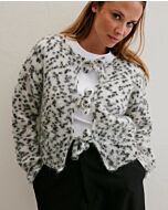 Phildar dames vest met strikjes breien van Phil Leo (262,m16B)