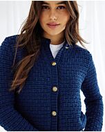 Phildar geblokt dames vest breien van Phil Extra (255,m9)