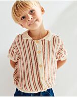 Phildar gestreept jongens vestje breien van Phil Origin (256, m8)