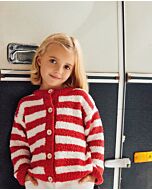 Phildar gestreept kinder vestje breien van Phil Baby Doll