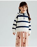 Phildar gestreept kindertrui breien van Phil Coton 3 (239, m18)