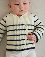 Phildar gestreept luiertruitje breien van Phil Super Baby (261,m10)