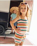 Phildar gestreept meiden topje breien van Phil Cabotine 3 (256,m13a)