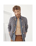 Phildar heren blouson breien van Phil Ecolaine (708, model 5)