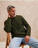 Phildar heren kabeltrui breien van Phil Irlandais (264,m19)