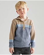 Phildar jongens trui breien van Phil Ocean en Coton 3 (225, m7A)