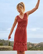 Phildar jurk haken van Phil Perle 5 (213, m20a)