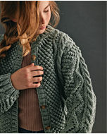 Phildar kinder kabelvest breien van Phil Irlandais (246, m8)