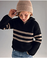 Phildar kinder trui met rits breien van Partner 3,5 (246,m12)