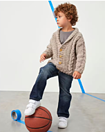 Phildar kinder vest breien van Phil Eden (216, m9)