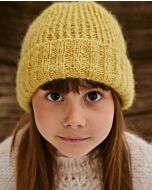 Phildar kindermuts rondbreien van Phil Mohair Cotton (263, M4)