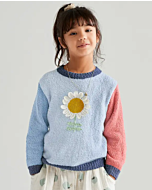 Phildar kindertrui breien van Phil Baby Doll & Phil Perle 5 (225, m23)