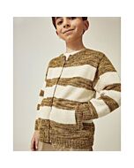 Phildar kindervest breien van Phil Rainbow en Phil Cabotine (211, m29)