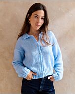 Phildar makkelijk dames vest breien van Phil Mohair Cotton (270,m20)