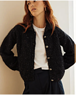 Phildar makkelijk dames vest breien van Phil Tweed Mohair (249,m16)