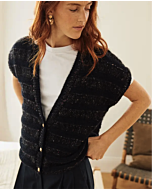 Phildar makkelijk vest breien van Phil Romance en Phil Tweed Mohair (249,m20)