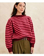 Phildar makkelijke gestreepte dames trui breien van Phil Imaginaire (268,M9)