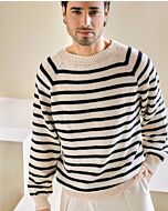 Phildar makkelijke heren trui breien van Phil Coton 3 (258,m2)